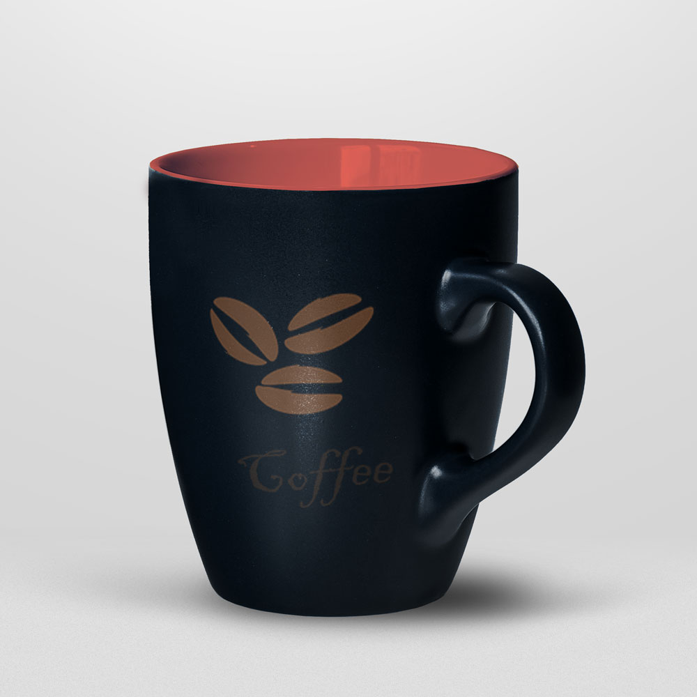 mug-red Printed Dark Blue Tshirt - Image 1